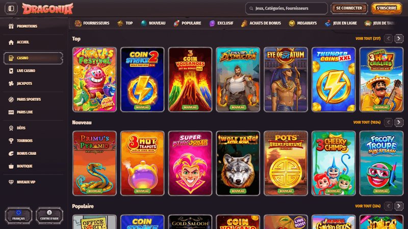 Casino dragonia - Qu'est-ce que Dragonia Casino En Ligne ?